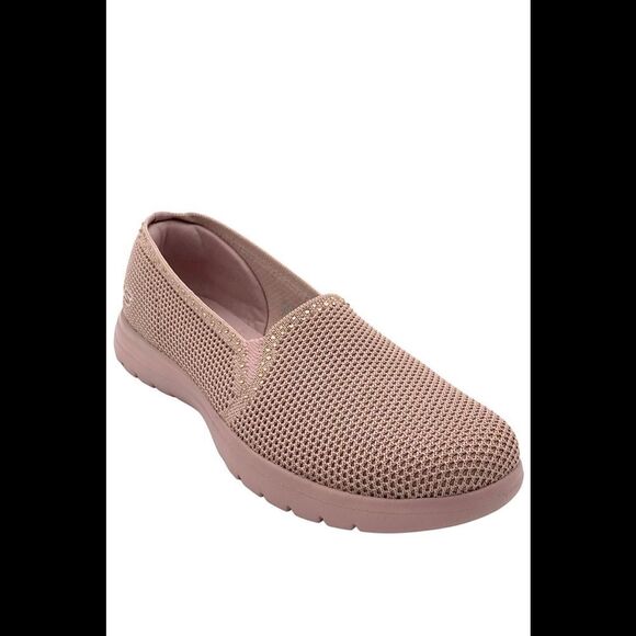 Skechers Shoes - Skechers On the GO Flex Knit Slip-On Shoes Treasure Gem Blush - Medium